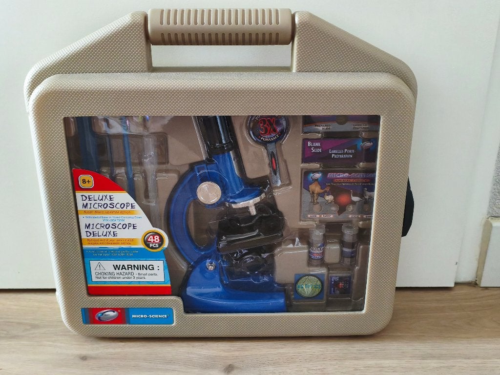 NIEUW Microscoop in koffer, Ophalen, Nieuw, Ontdekken