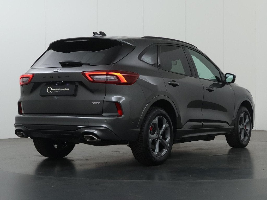 Ford Kuga 2.5 PHEV ST-Line X | Navigatie | Parkeercamera | H, Auto's, Ford, 14 kWh, Gebruikt, 4 cilinders, Leder en Stof
