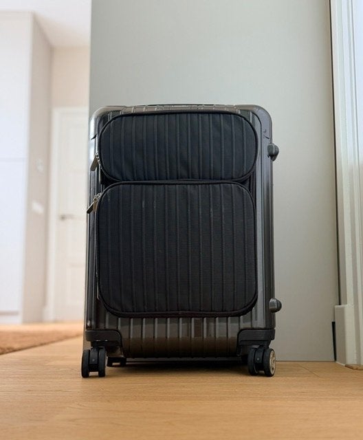 Rimowa Salsa Deluxe Hybrid Cabin Koffer 55 cm, Sieraden, Tassen en Uiterlijk, Koffers, Wieltjes, Gebruikt, 50 tot 60 cm, Hard kunststof