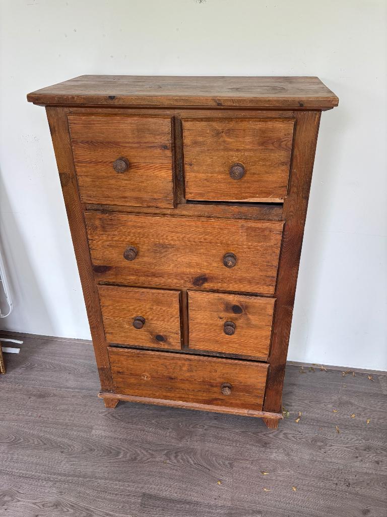 Houten kastje, Ophalen