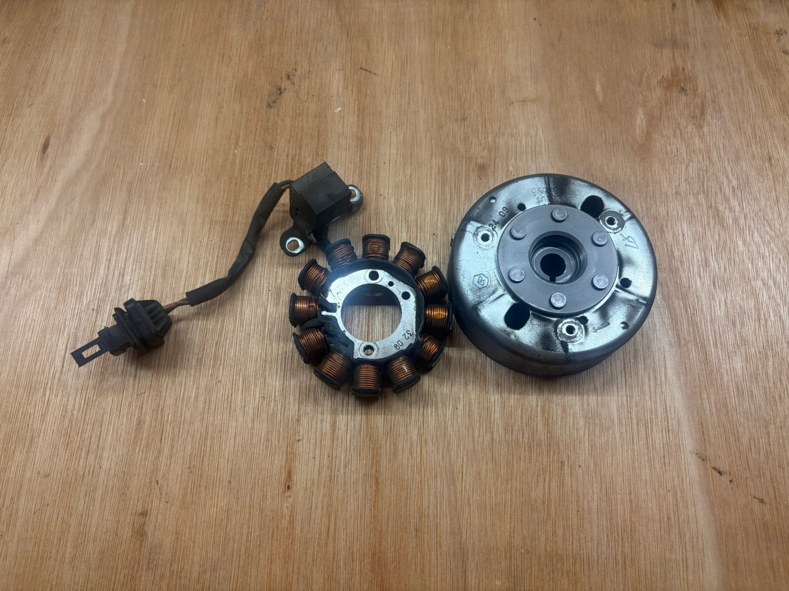 Piaggio zip 4t 2v onstekingset, Motoren, Ophalen of Verzenden
