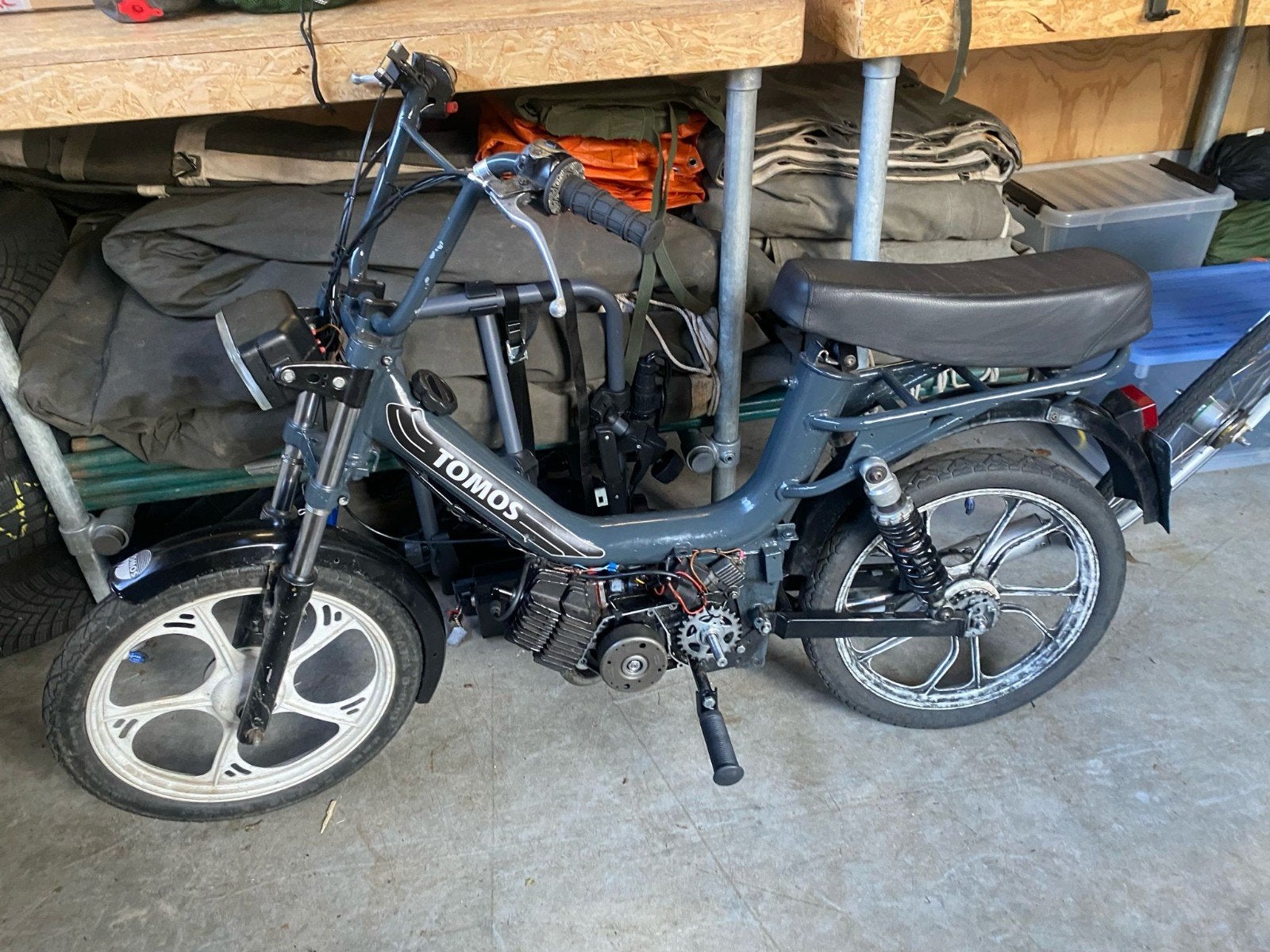 Tomos flexer 65cc klein projectje, Fietsen en Brommers, Brommers | Tomos, Ophalen, Flexer