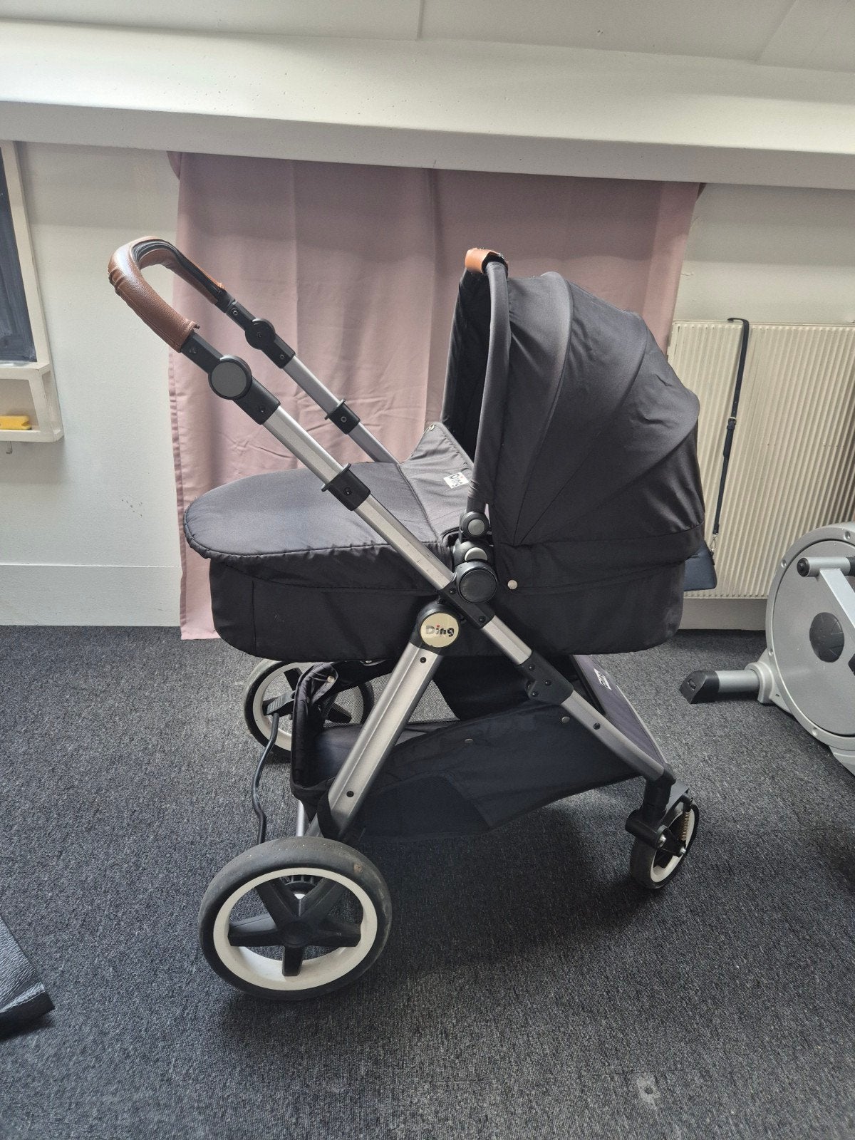 Complete kinderwagen merk Ding, Ophalen, Gebruikt, Overige merken