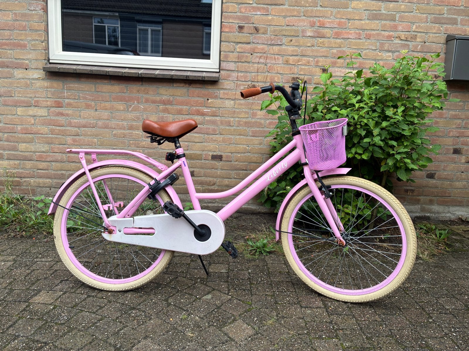 Spirit Liberty kinderfiets - 22 inch - Roze, Ophalen, Gebruikt, 20 inch of meer
