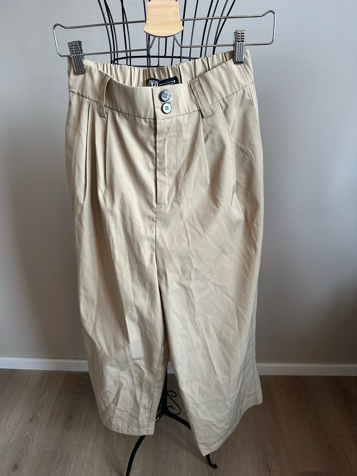 Zara broek Y2K maat S, Ophalen of Verzenden, Zo goed als nieuw, Maat 36 (S), Beige