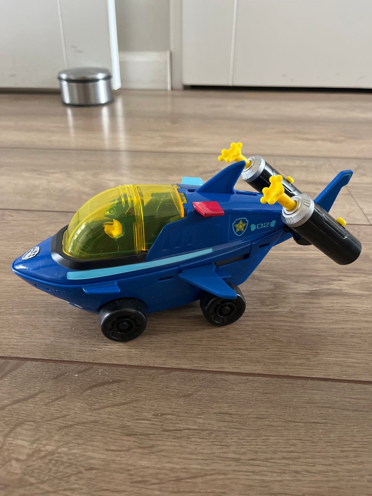 Paw Patrol Chase vliegtuig met figuur, Ophalen, Gebruikt