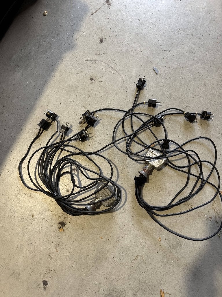 Harting HAN 16 Multikabels 1,5mm² Diverse Accesoires/lengtes, Ophalen, Gebruikt, ., Licht