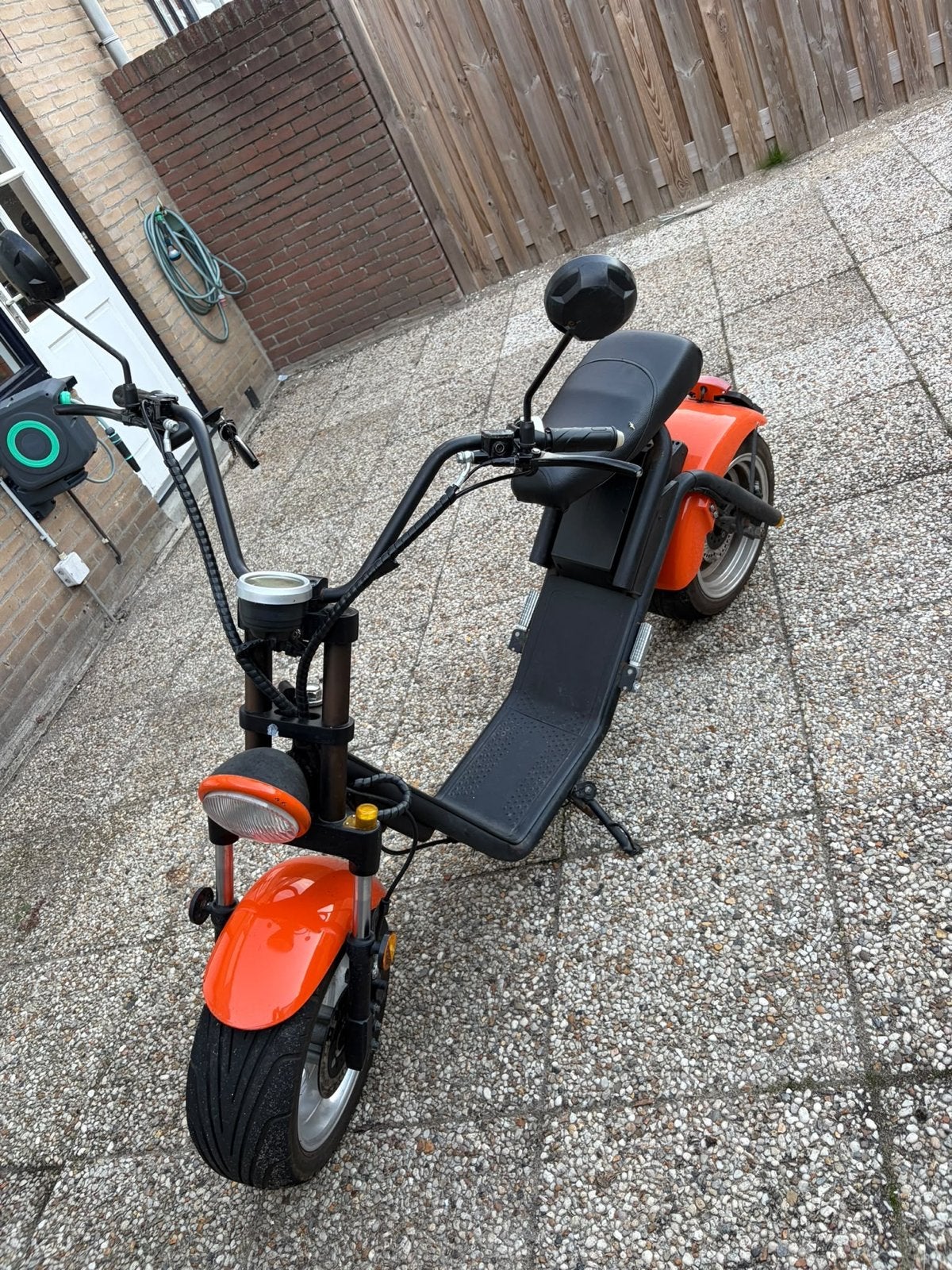 E-Chopper 28 km/u met blauw kenteken, Ophalen of Verzenden, Gebruikt, Elektrisch, Overige merken