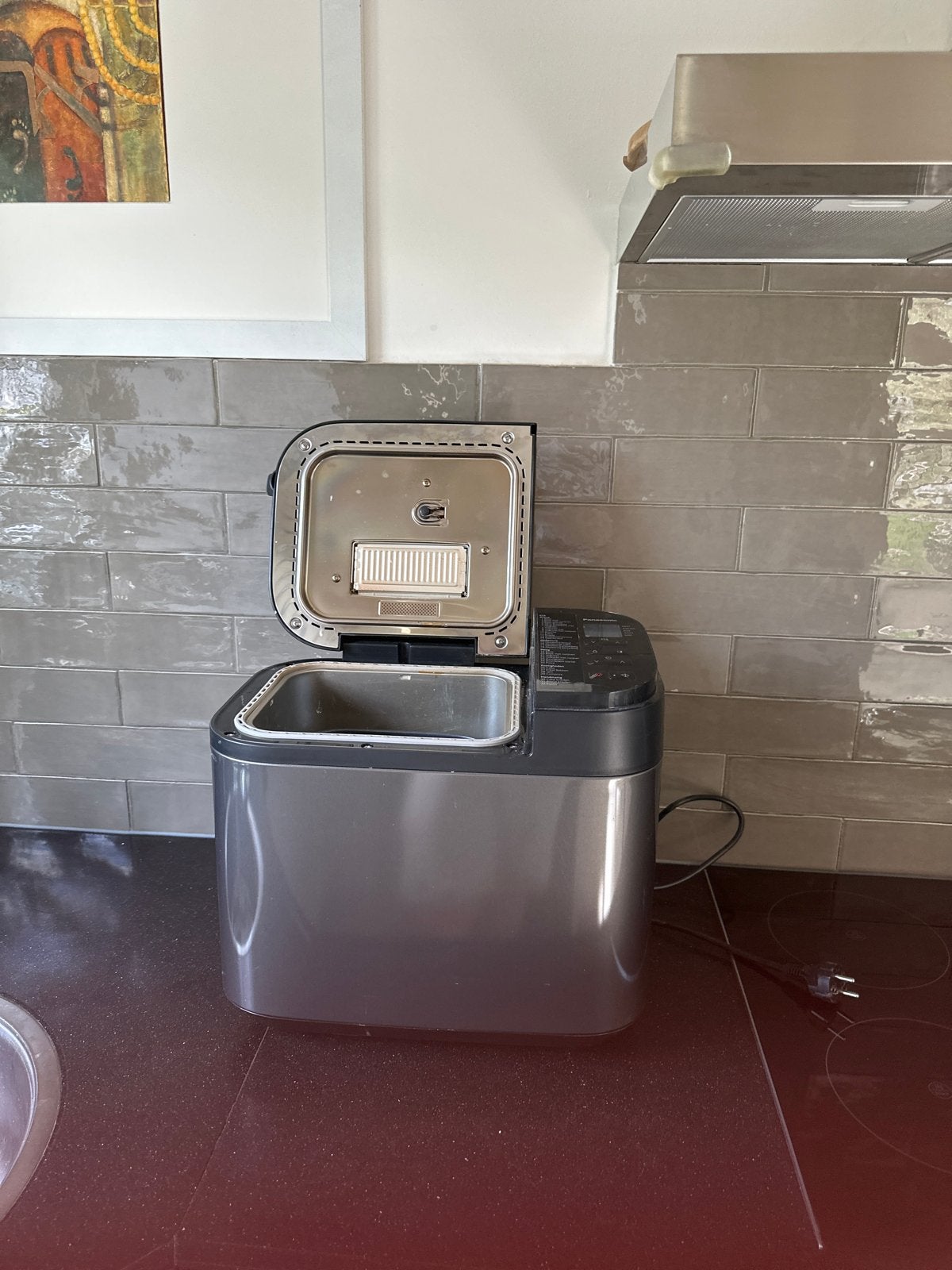 Broodbakmachine Panasonic - Zo goed als nieuw, Met timer, Meer dan 10 programma's, 800 tot 1200 gram deeg, Ophalen of Verzenden