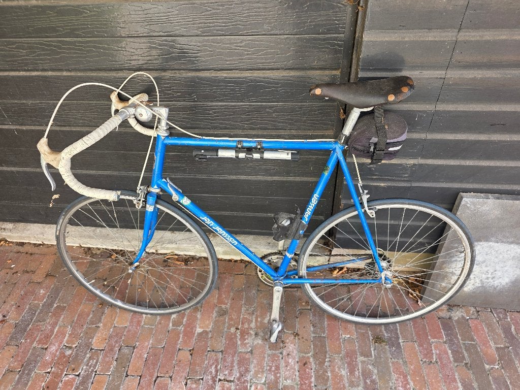 Wielrenfiets racefiets Jan Janssen, framemaat 63/64, Gebruikt, 10 tot 15 versnellingen, Aluminium, 61 tot 65 cm