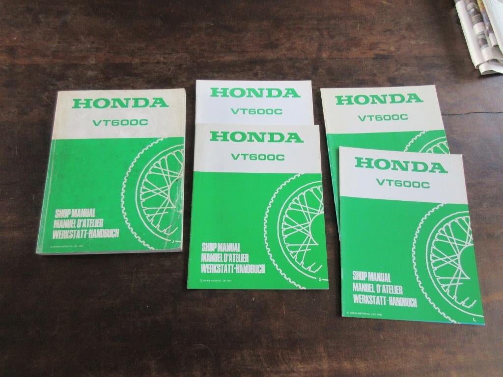 Honda VT600C Shadow werktplaatshandboek Manual, Motoren, Handleidingen en Instructieboekjes, Honda, Ophalen of Verzenden