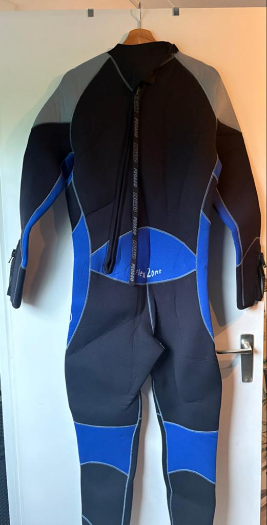 Pegaso 5mm duikpak (L/XL) en Francis duikvliezen (43-44), Watersport en Boten, Duiken, Ophalen of Verzenden, Gebruikt, Duikpak