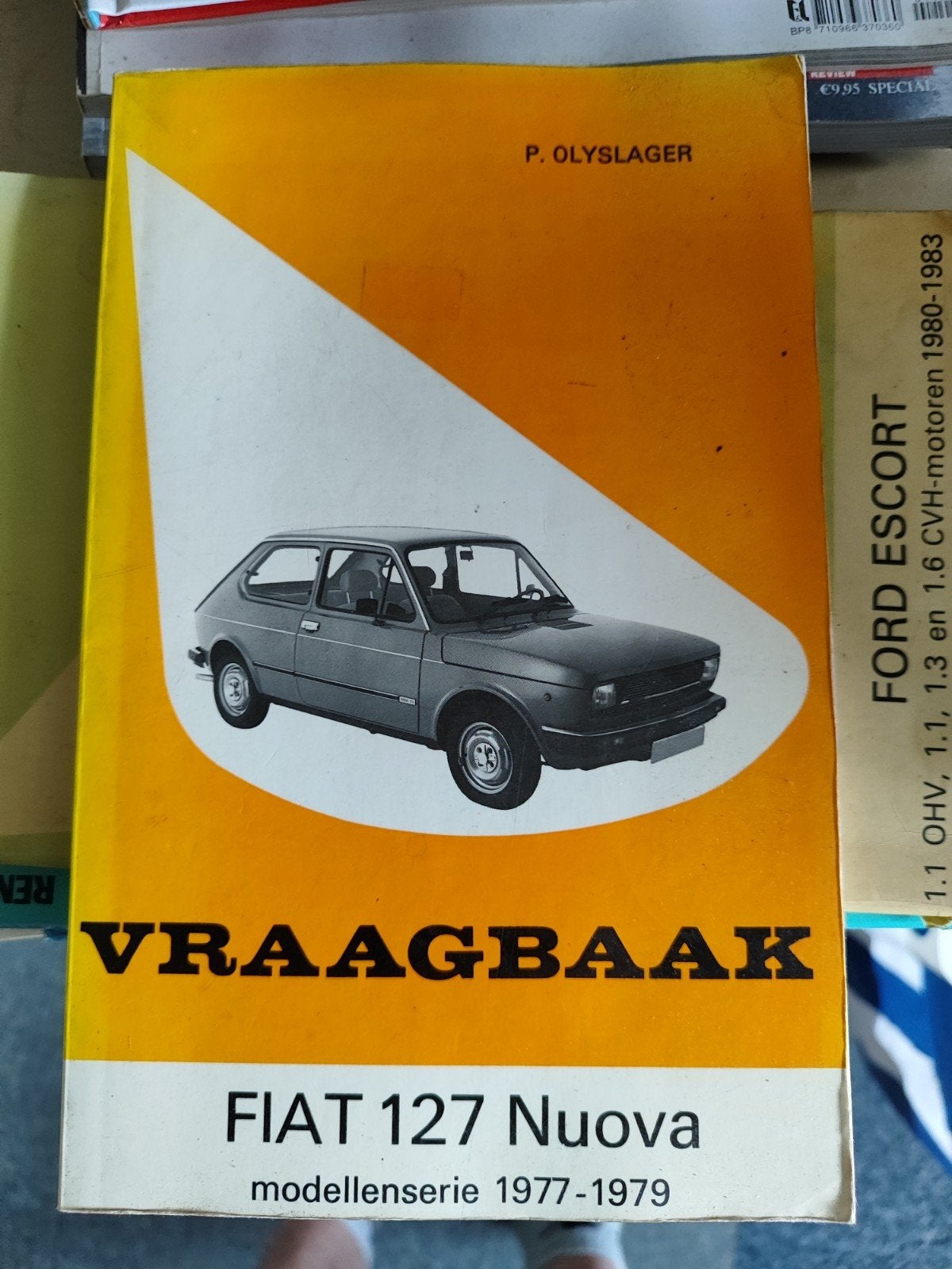 Vraagbaak Fiat 127 Nuova (1977-1979) - P. Olyslager, Ophalen of Verzenden, Gelezen, Overige merken, P. Olyslager