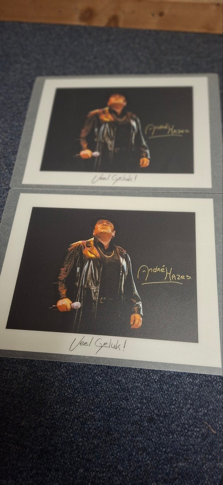 4 x Placemats Andre Hazes ( zijn nieuw ), Ophalen of Verzenden, Nieuw