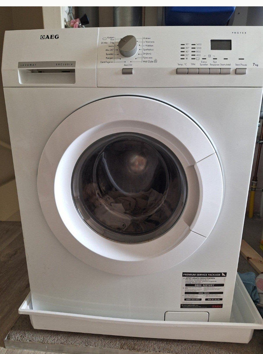 AEG Lavamat Exclusiv Protex Wasmachine 7kg, Ophalen