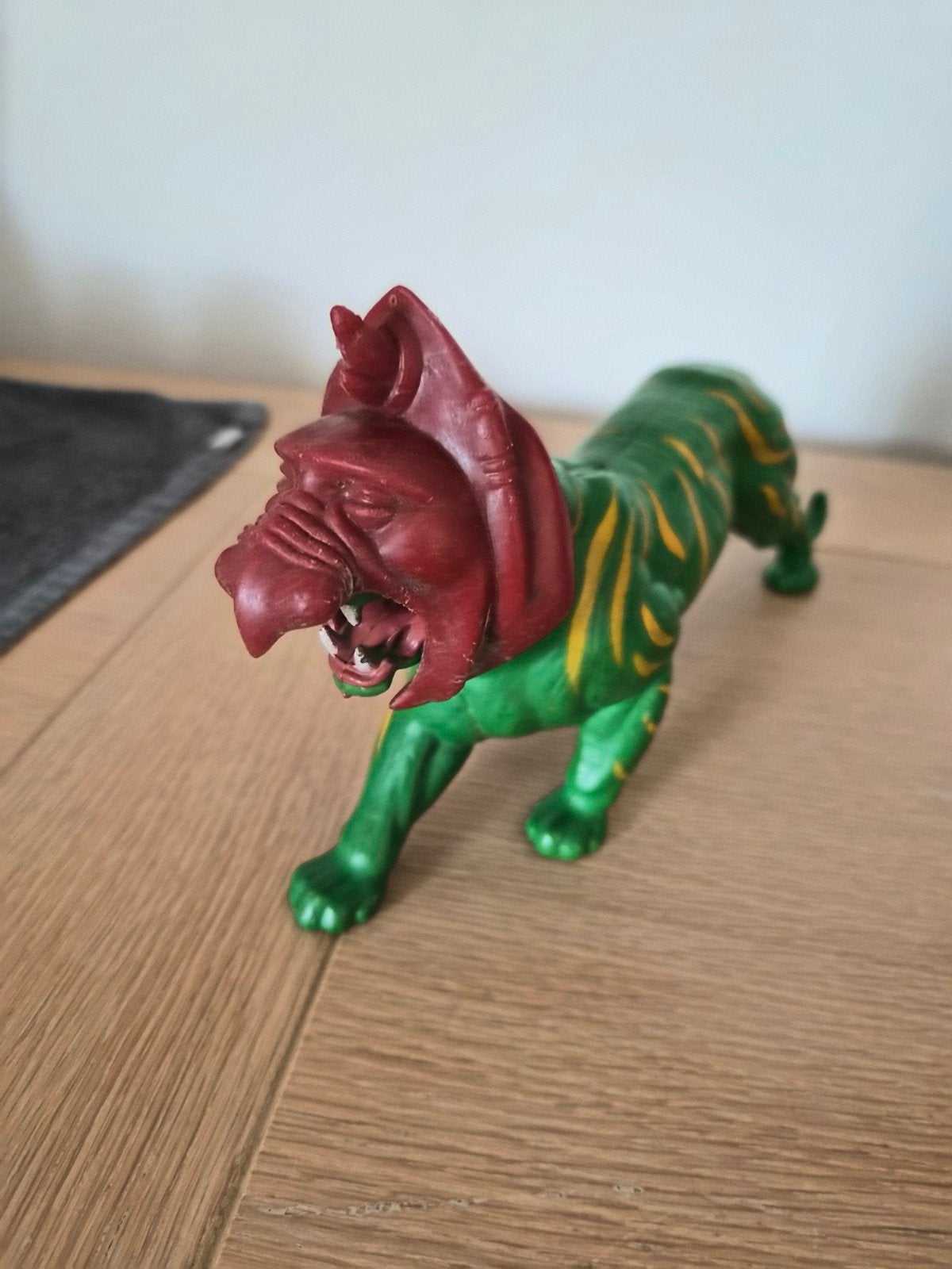 Vintage He-Man Battle Cat speelgoed uit de jaren '80, Ophalen of Verzenden, Gebruikt
