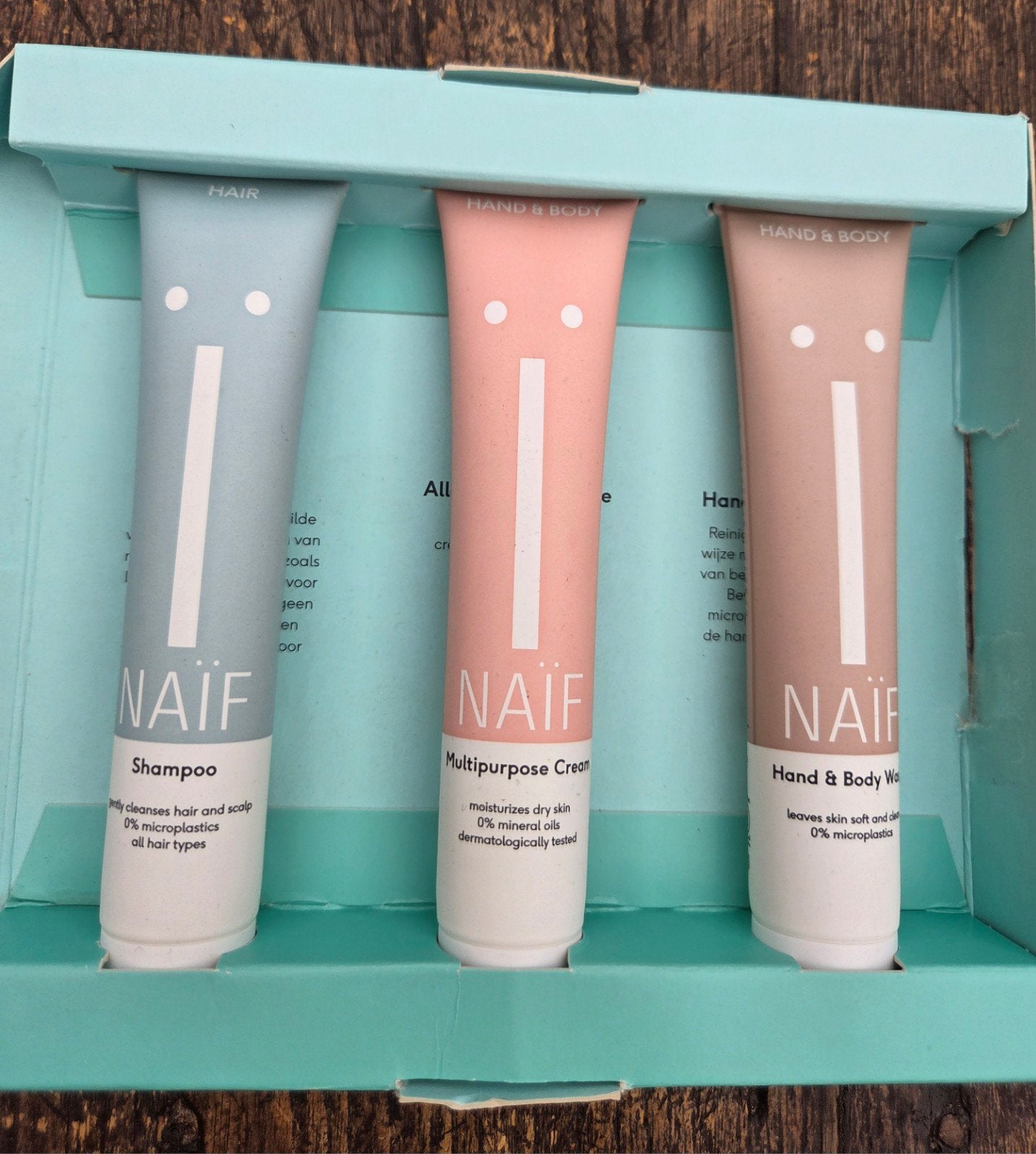 Naïf geschenkset body kit, Ophalen of Verzenden, Nieuw