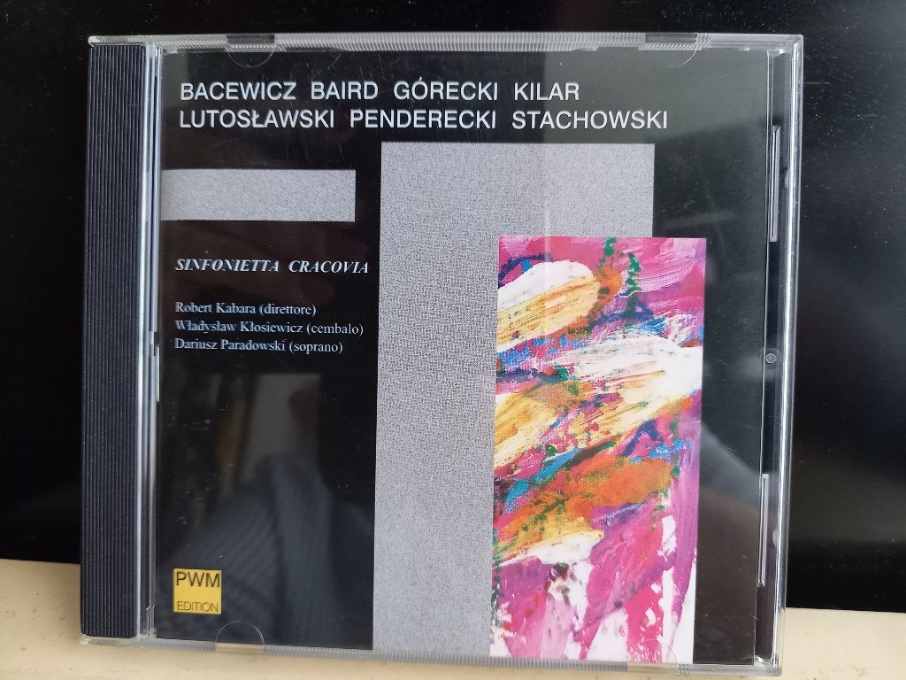Bacewicz- Baird- Gorecki- Kilar e.a.-  Sinfonetta Cracovia, Ophalen of Verzenden, Zo goed als nieuw, Overige typen