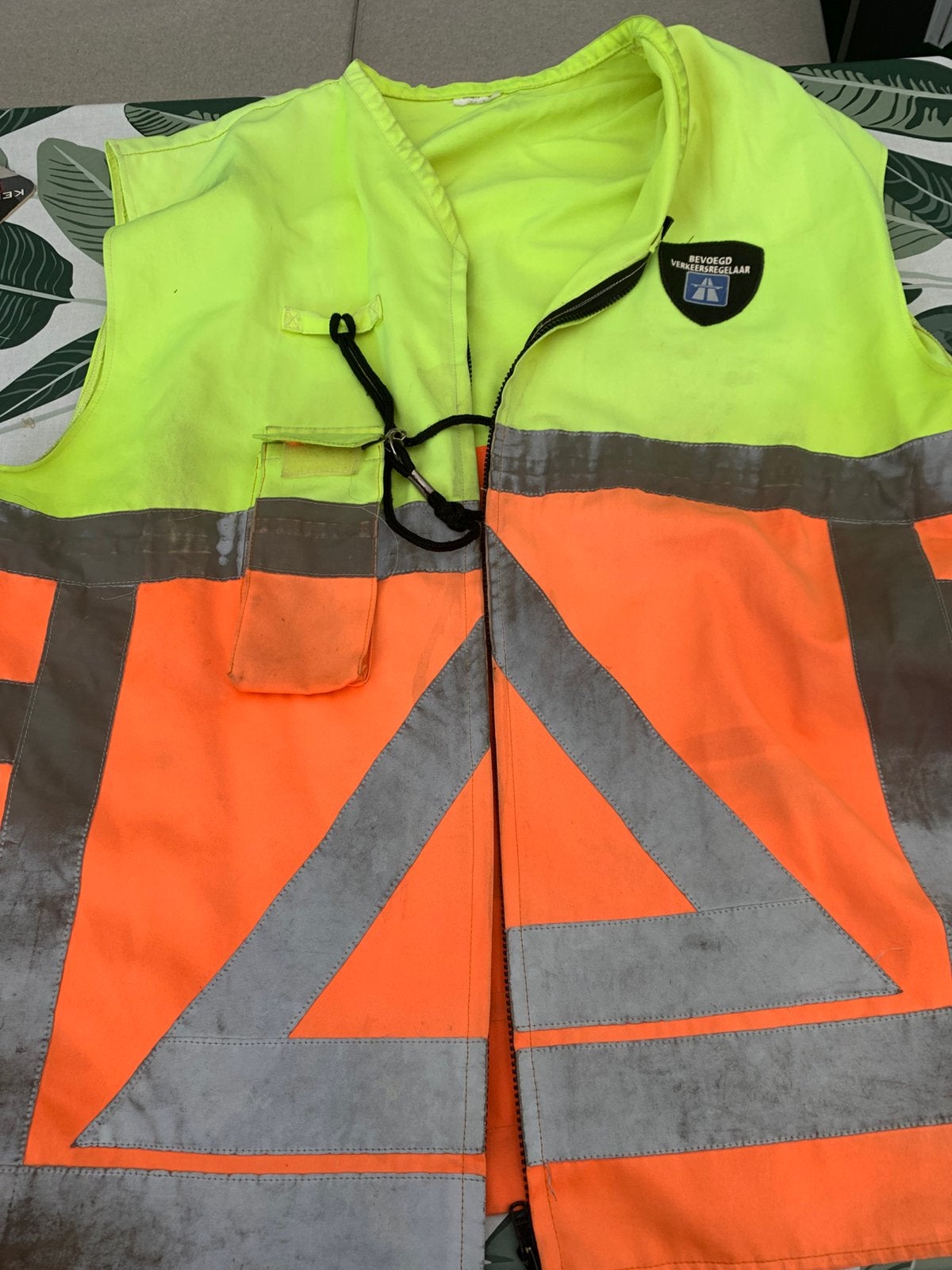Verkeersregelaars vest, Ophalen, Gebruikt, Heren, Jas