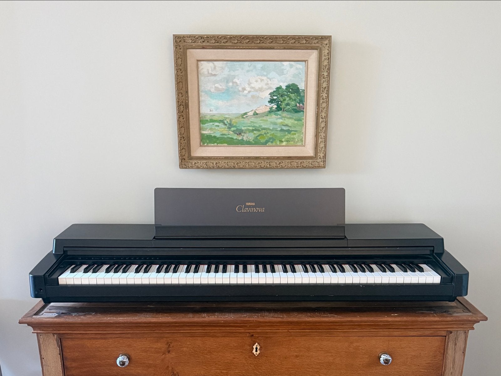 Yamaha Clavinova Digitaal Piano Zwart, Ophalen, Gebruikt, Zwart, Digitaal