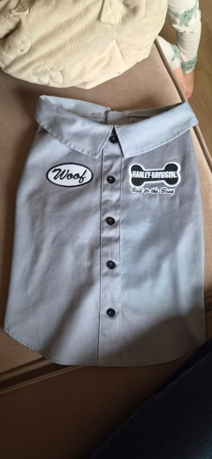 Harley Davidson originele honden blouse maat M., Dieren en Toebehoren, Hondenkleding, Ophalen of Verzenden, Nieuw, M