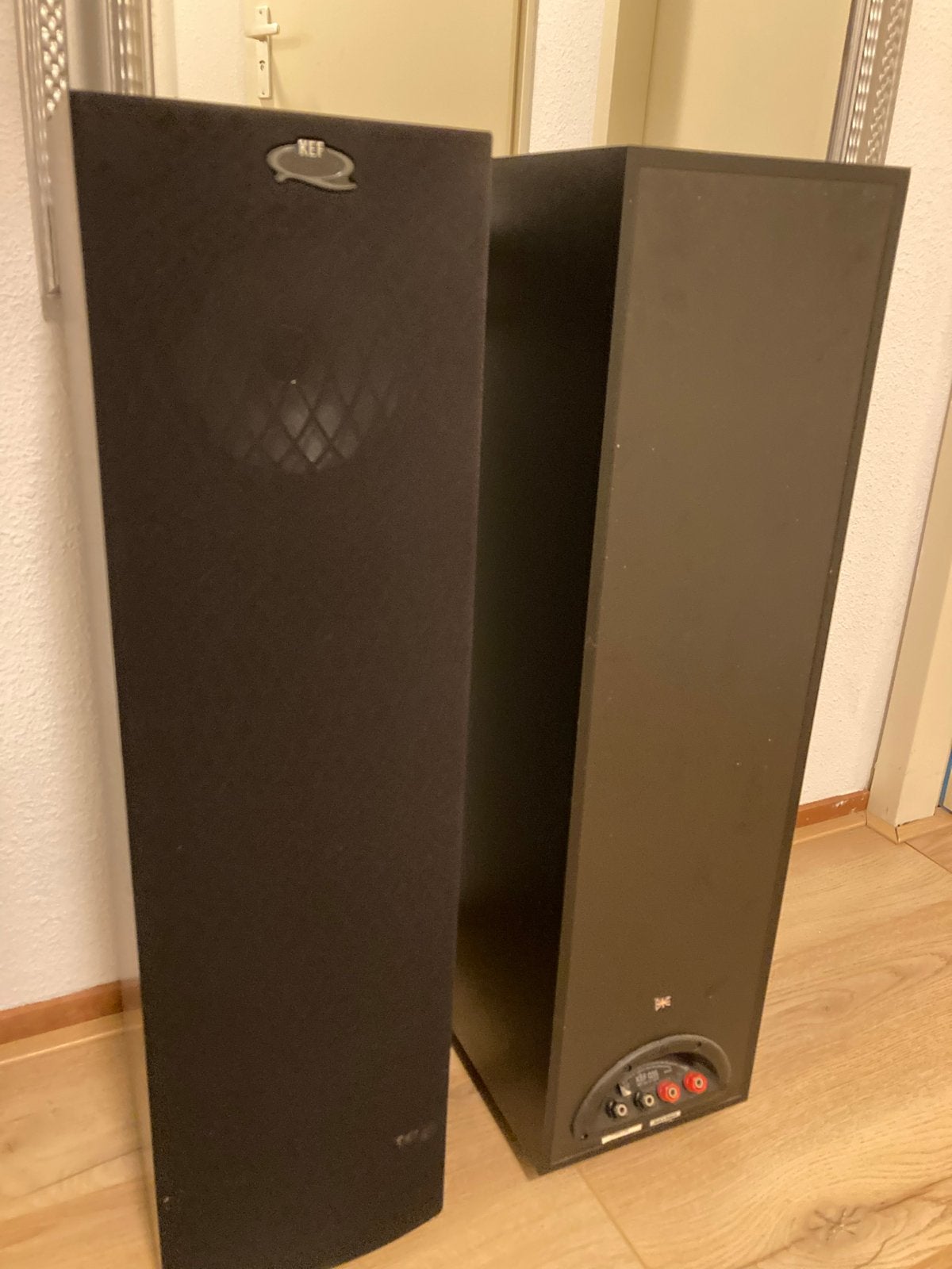 KEF Q35 Vloerstaande Luidsprekers - Uitstekende Staat, Ophalen, Vloerstaande luidspreker, Zo goed als nieuw, 60 tot 120 watt