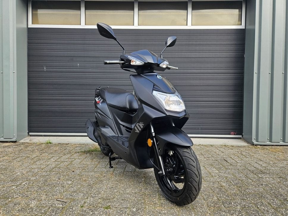 SYM ORBIT 3 4T E5 BROM  (bj 2024) 8.255 km, Fietsen en Brommers, SYM, Onbekend, 49 cc, Onbekend