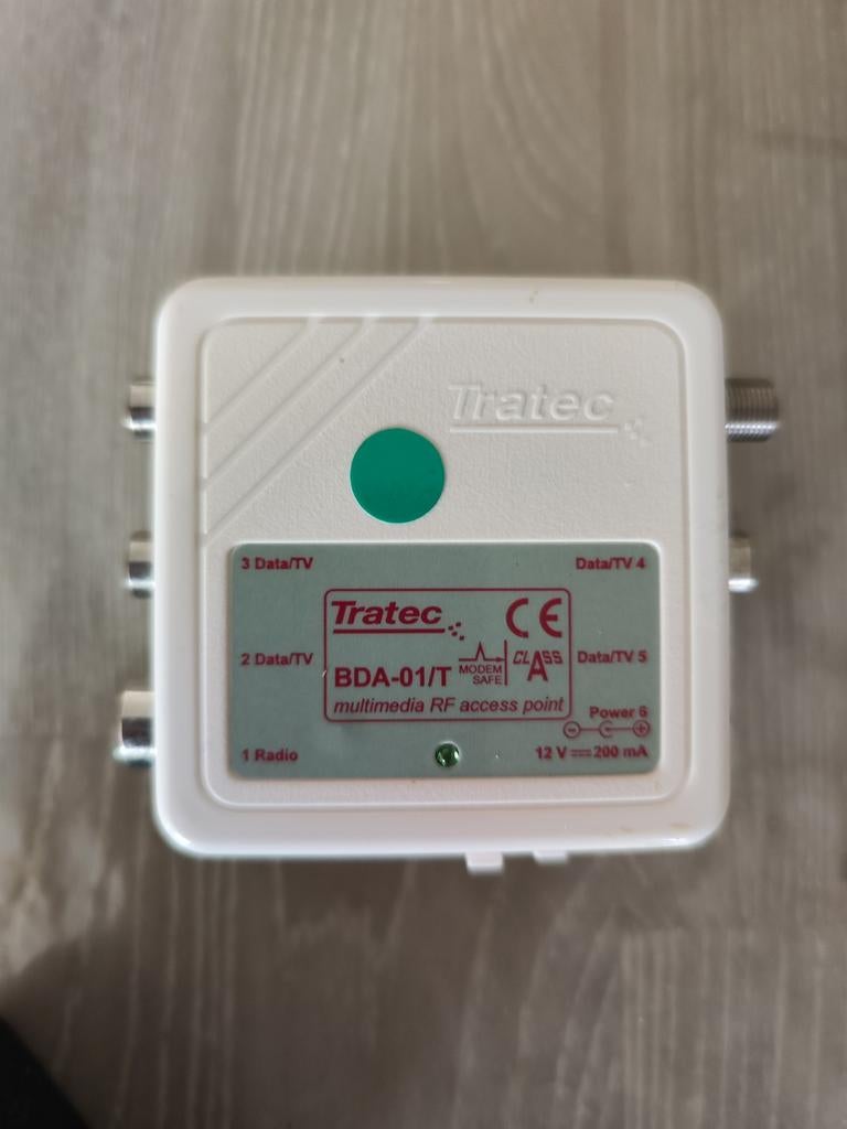 Tratec BDA-01/T Multimedia RF Toegangspunt met Adapter, Ophalen of Verzenden, Gebruikt, Tratec