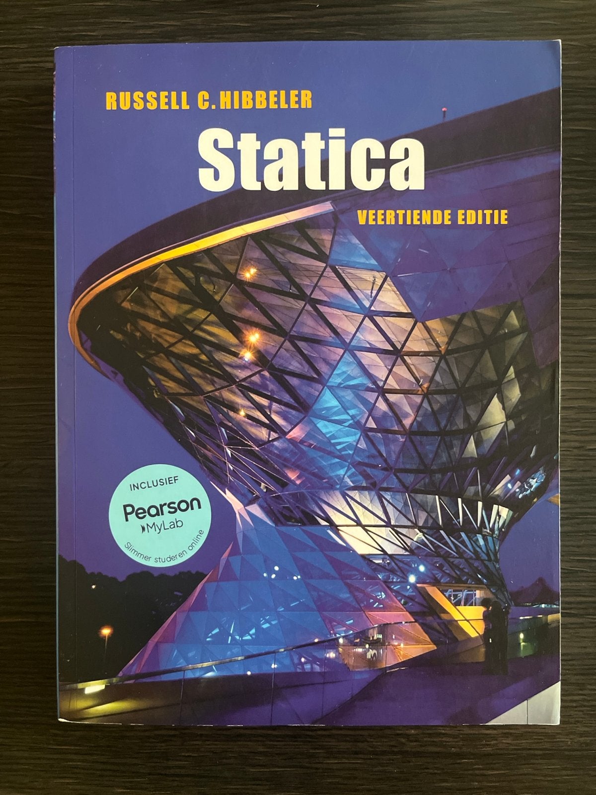 Statica - Veertiende Editie - Russell C. Hibbeler, Boeken, Ophalen of Verzenden, Beta, Zo goed als nieuw, HBO