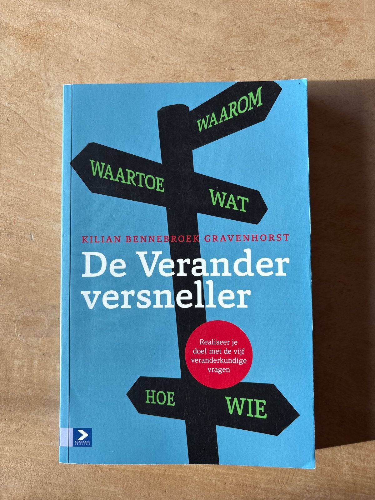 De Veranderversneller - Kilian Bennebroek Gravenhorst, Boeken, Ophalen of Verzenden, Zo goed als nieuw
