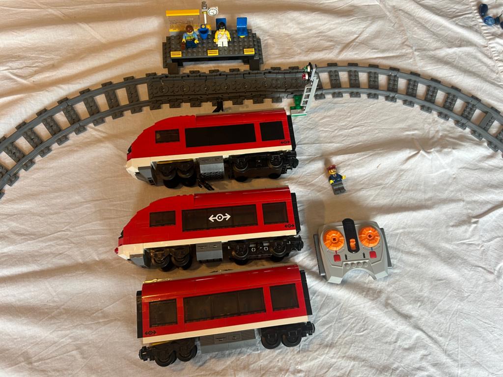 Lego city 7938 passagierstrein, Lego, Denemarken, Lego, Compleet