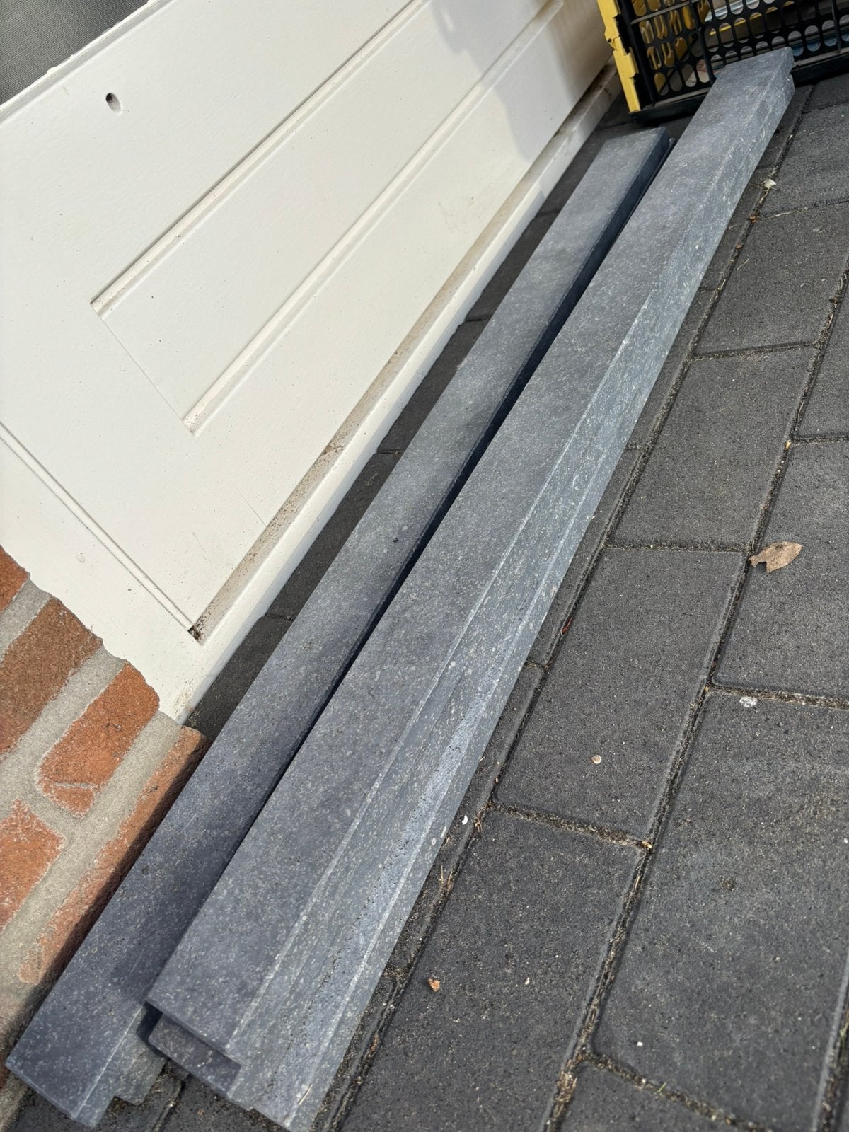 4 Nieuwe Hardstenen dorpels 103x7cm, Ophalen, Hardsteen, Overige typen, Nieuw