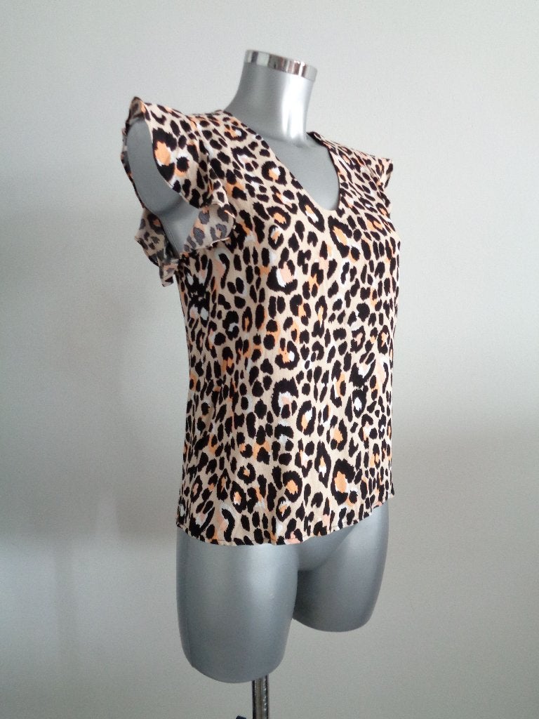 AAIKO leopard blouse, maat S/M, Nieuw met kaartje, Ophalen of Verzenden, Nieuw, Maat 36 (S), Overige kleuren