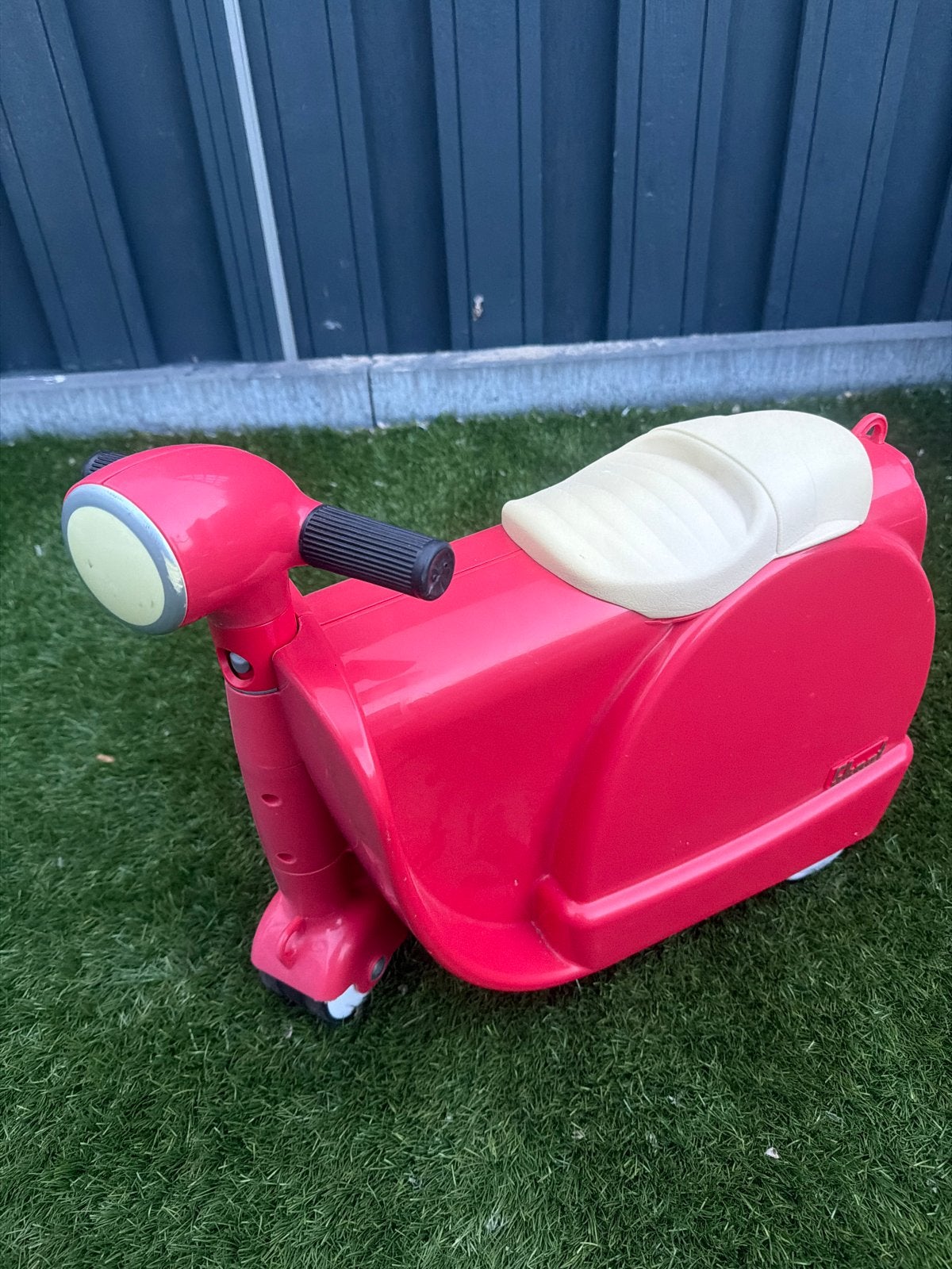 Rode kinder koffer scooter, Ophalen, Gebruikt