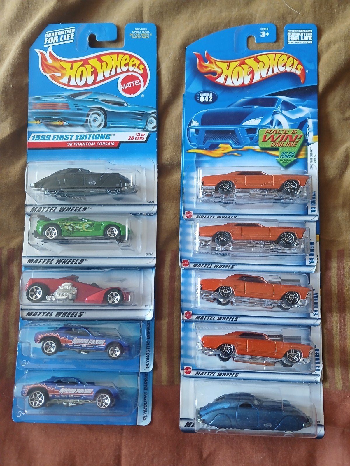 Hot Wheels - Diverse Modellen-10 stuks, Ophalen of Verzenden, Zo goed als nieuw, Auto