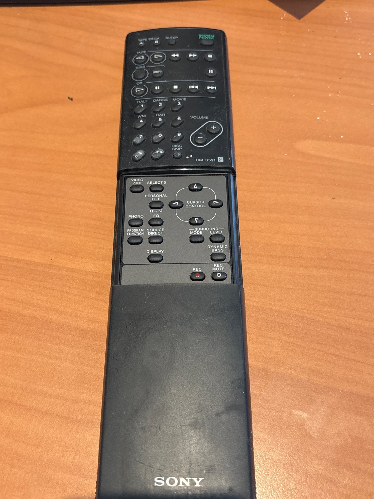 Sony RM-S521 Afstandsbediening, Gebruikt, Verzenden, Origineel, Mediaspeler