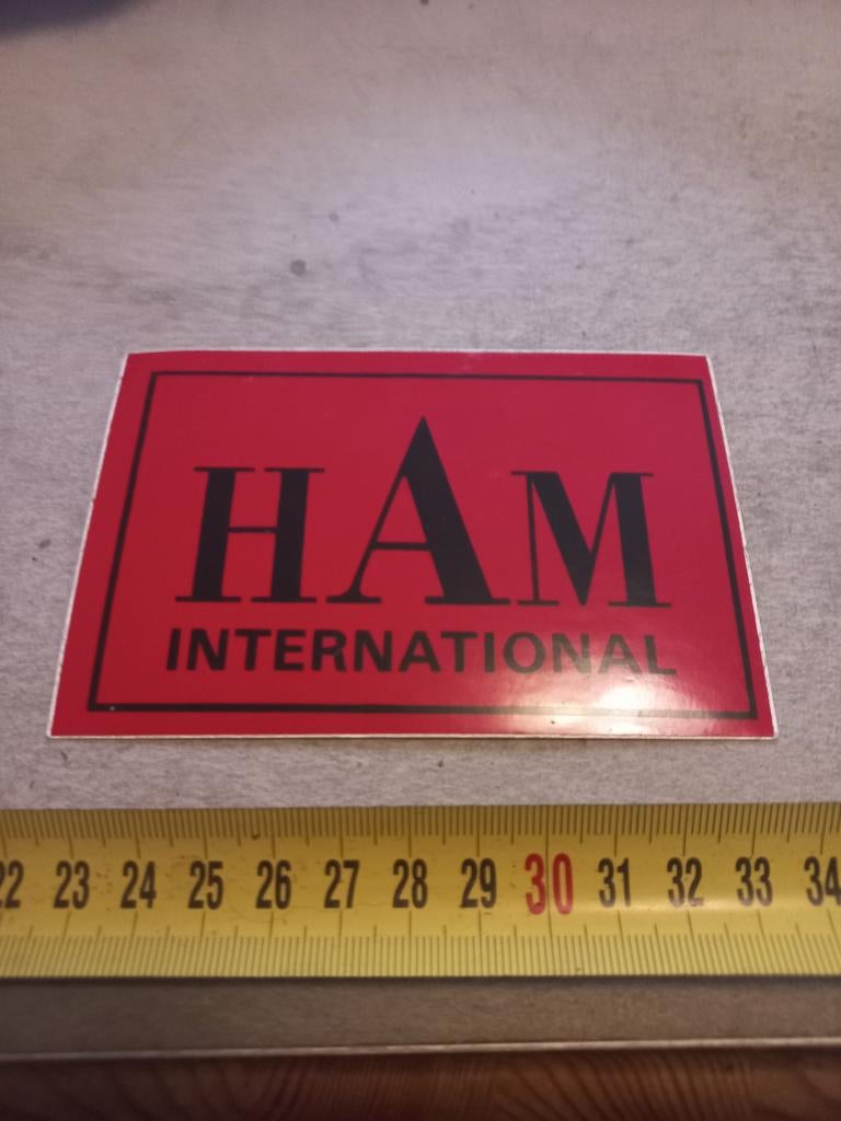 Ham international, Ophalen of Verzenden, Zo goed als nieuw