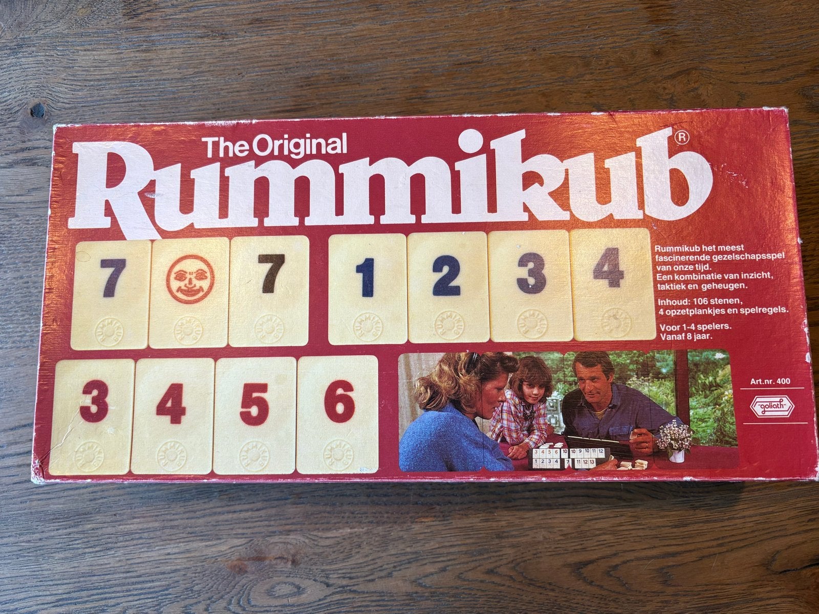 Rummikub The Original Gezelschapsspel, Een of twee spelers, Ophalen of Verzenden, Gebruikt