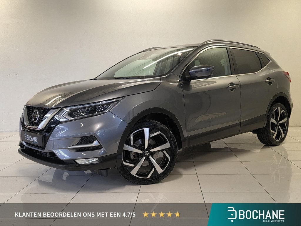 Nissan Qashqai 1.2 Tekna | Panoramadak | 360º Camera | Navi, Auto's, Nissan, Gebruikt, 4 cilinders, Met garantie (alle), Origineel Nederlands