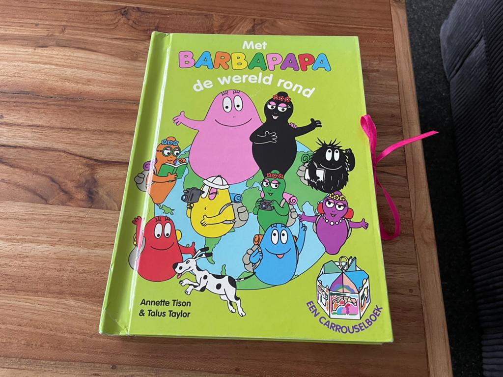 Met Barbapapa de wereld rond  pop-up carrouselboek Boek, Ophalen of Verzenden, Gelezen, Uitklap-, Voel- of Ontdekboek, 3 tot 4 jaar