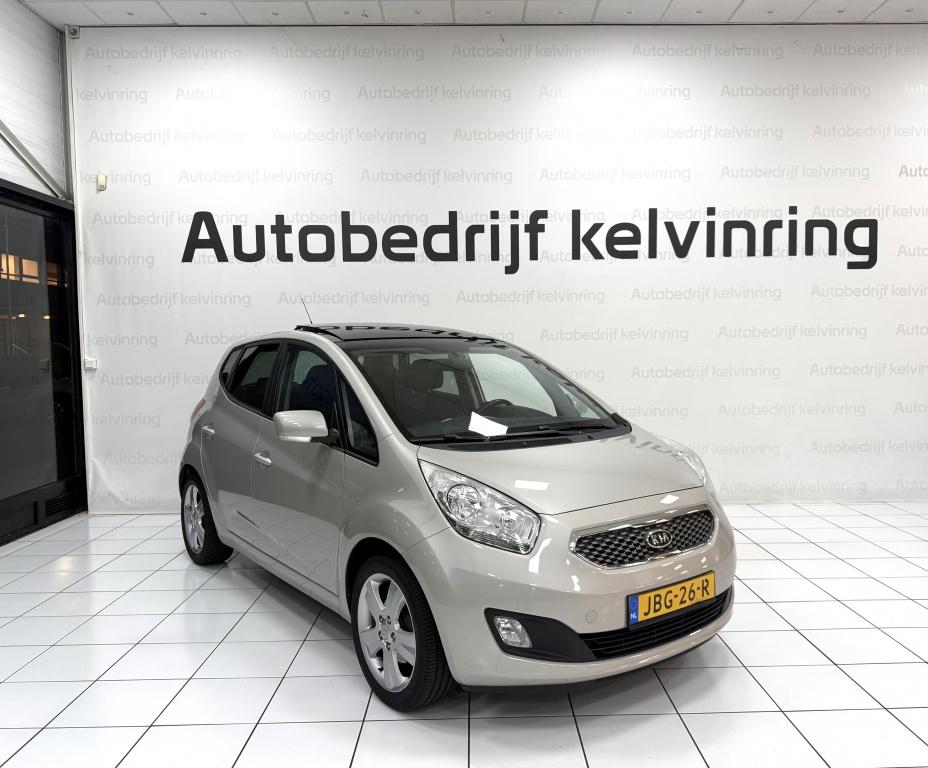 Kia Venga 1.4 CVVT Super Pack Bovag Garantie Panoramadak, Voorwielaandrijving, Euro 5, Stof, Gebruikt