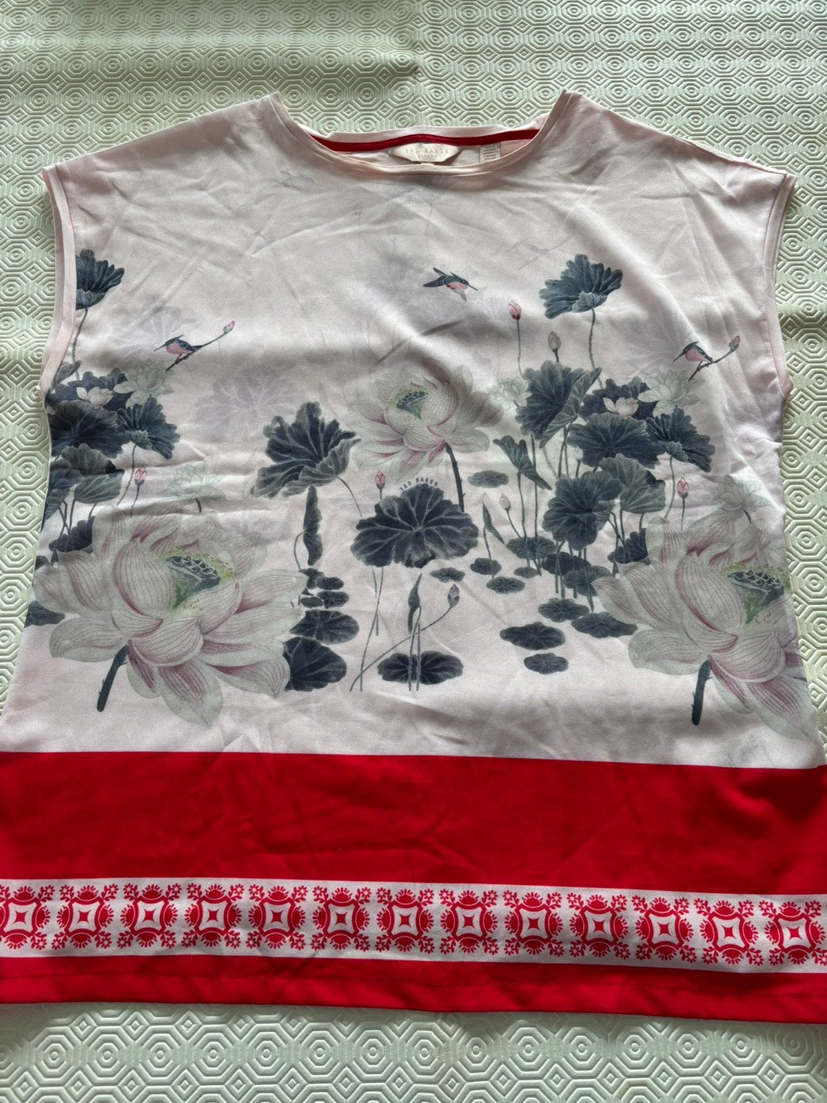 Ted Baker shirt, Maat 38/40 (M), Verzenden, Zo goed als nieuw, Korte mouw