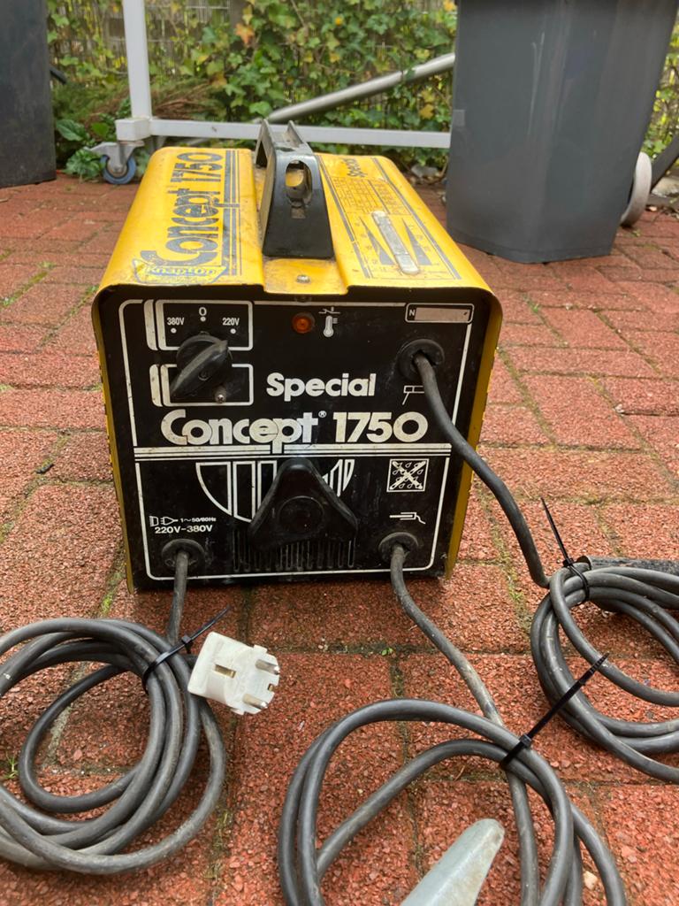 Special Concept 1750 lasapparaat - 220V/380V, Doe-het-zelf en Verbouw, Gereedschap | Lasapparaten, Ophalen of Verzenden, Gebruikt