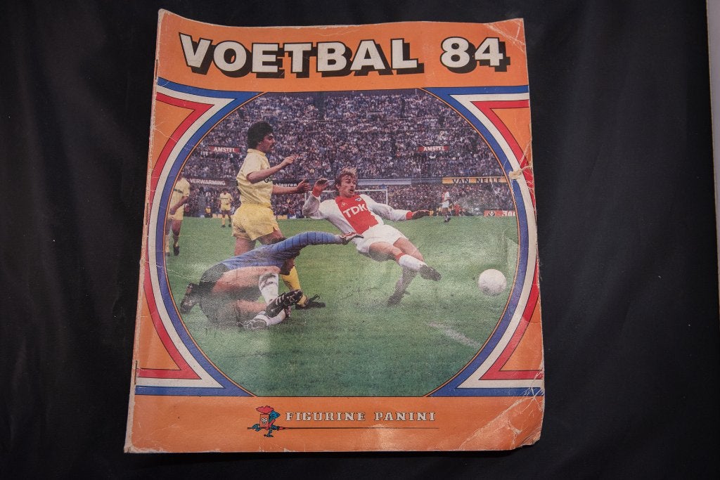 Voetbalplaatjes, 1984  niet compleet, Panini, Ophalen of Verzenden, Zo goed als nieuw, Balsport