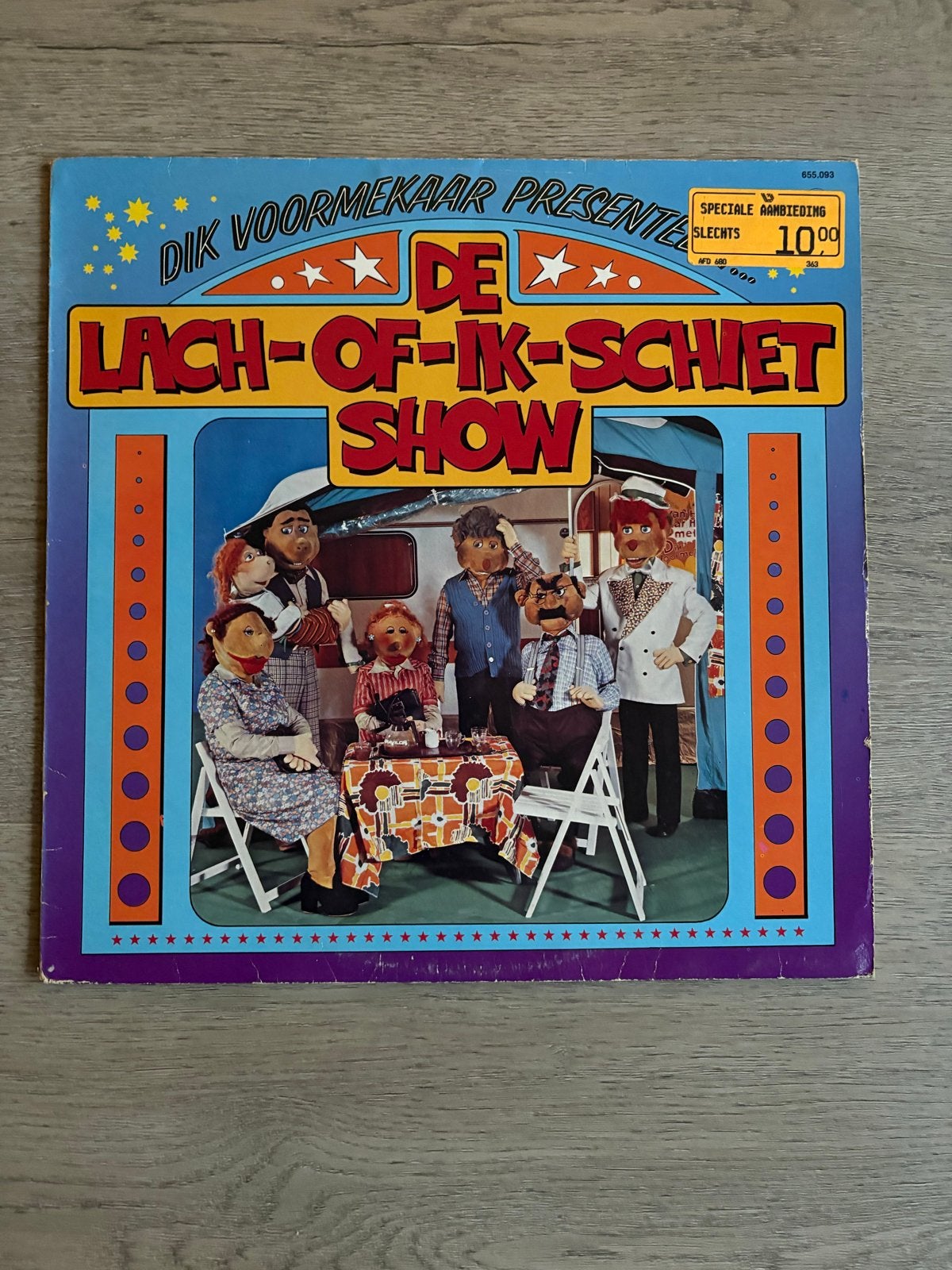 Dik Voormekaar Presenteert: De Lach-Of-Ik-Schiet Show LP, LP, Gebruikt, Cabaret of Kleinkunst, Ophalen of Verzenden