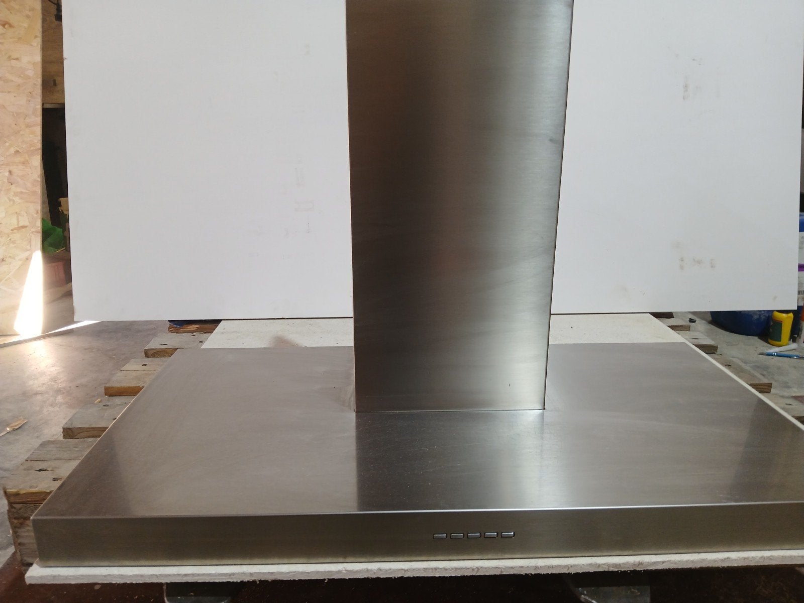 Falmac MERC90W3 Wandschouw afzuigkap - 90 cm breed, Ophalen, Wandschouwkap