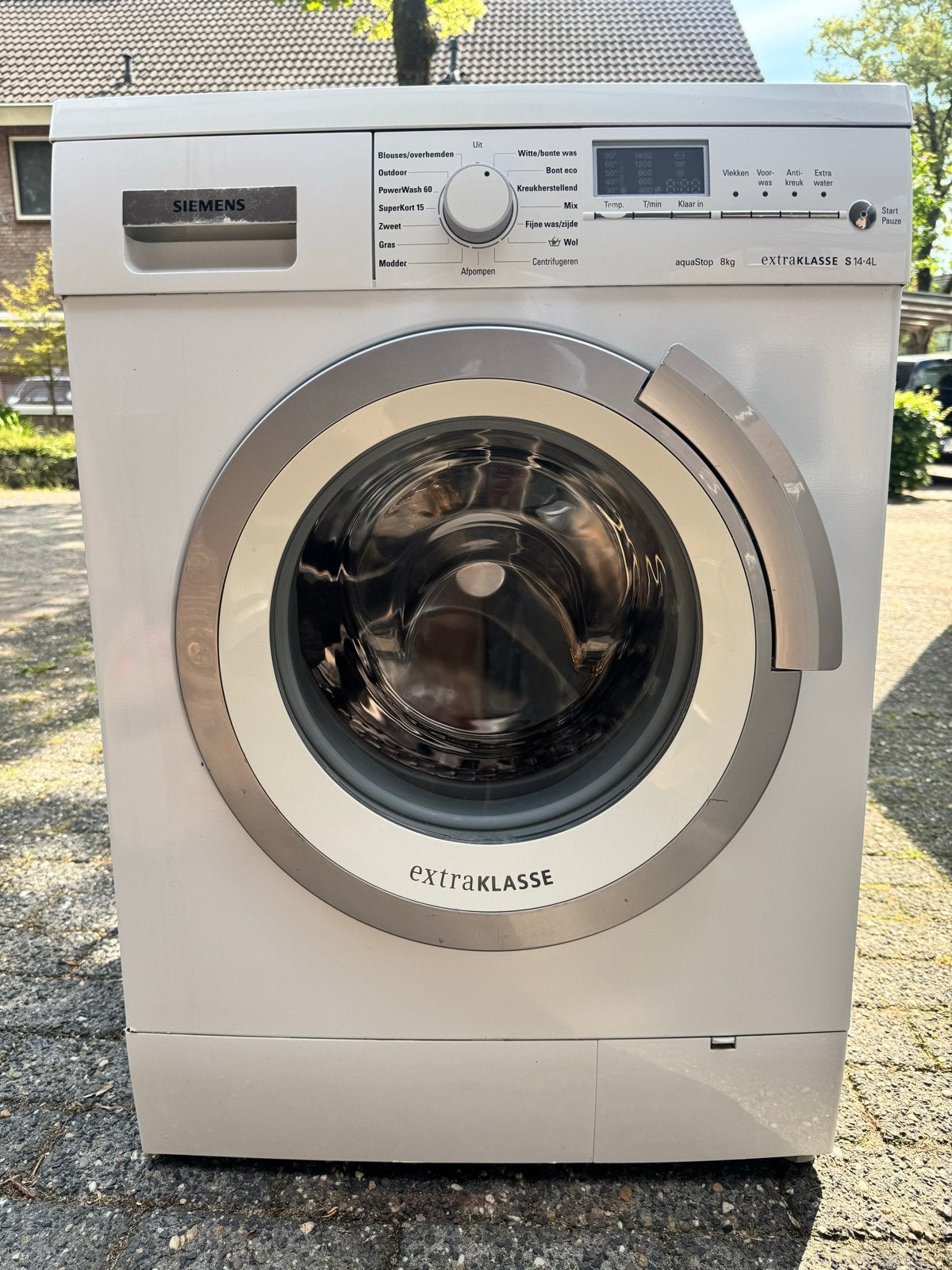 Siemens Extraklasse S14-4L Wasmachine - Goed Werkend, Ophalen, Gebruikt, Voorlader, 85 tot 90 cm