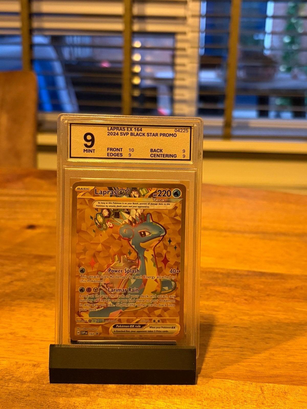Lapras ex, Ophalen, Zo goed als nieuw