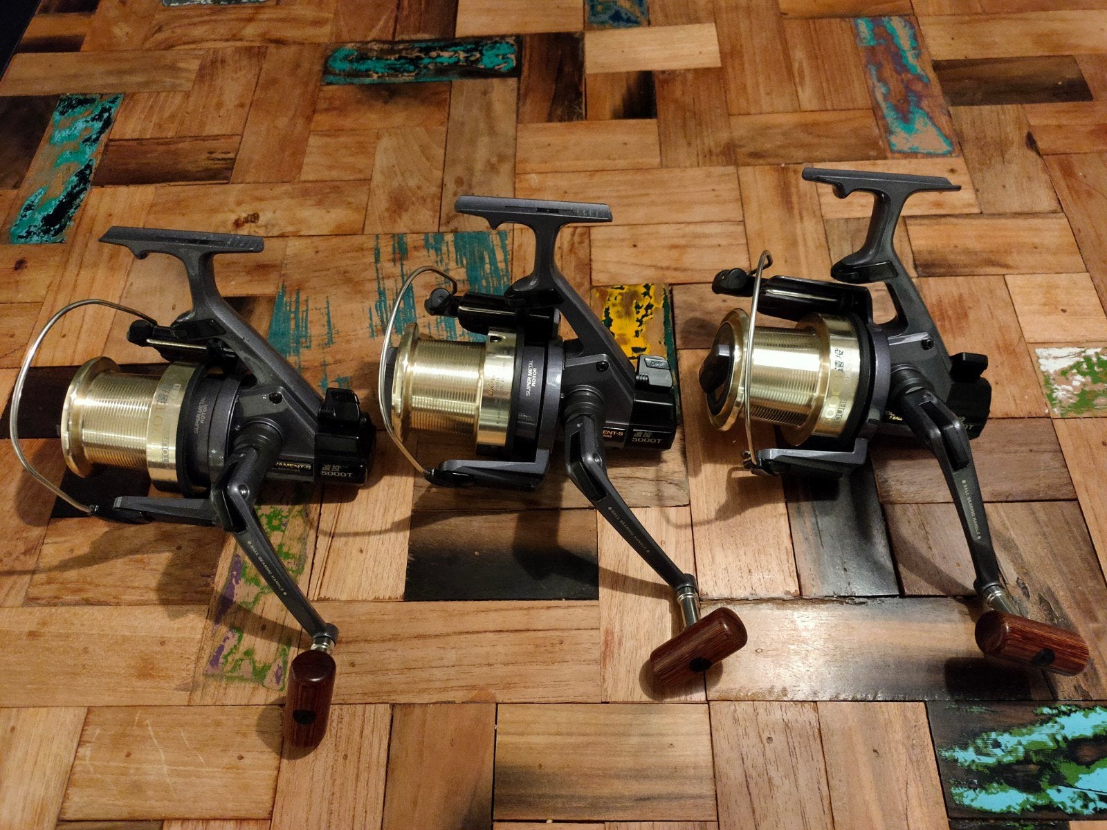 3 x Daiwa Tournament S5000T, Ophalen of Verzenden, Zo goed als nieuw, Molen