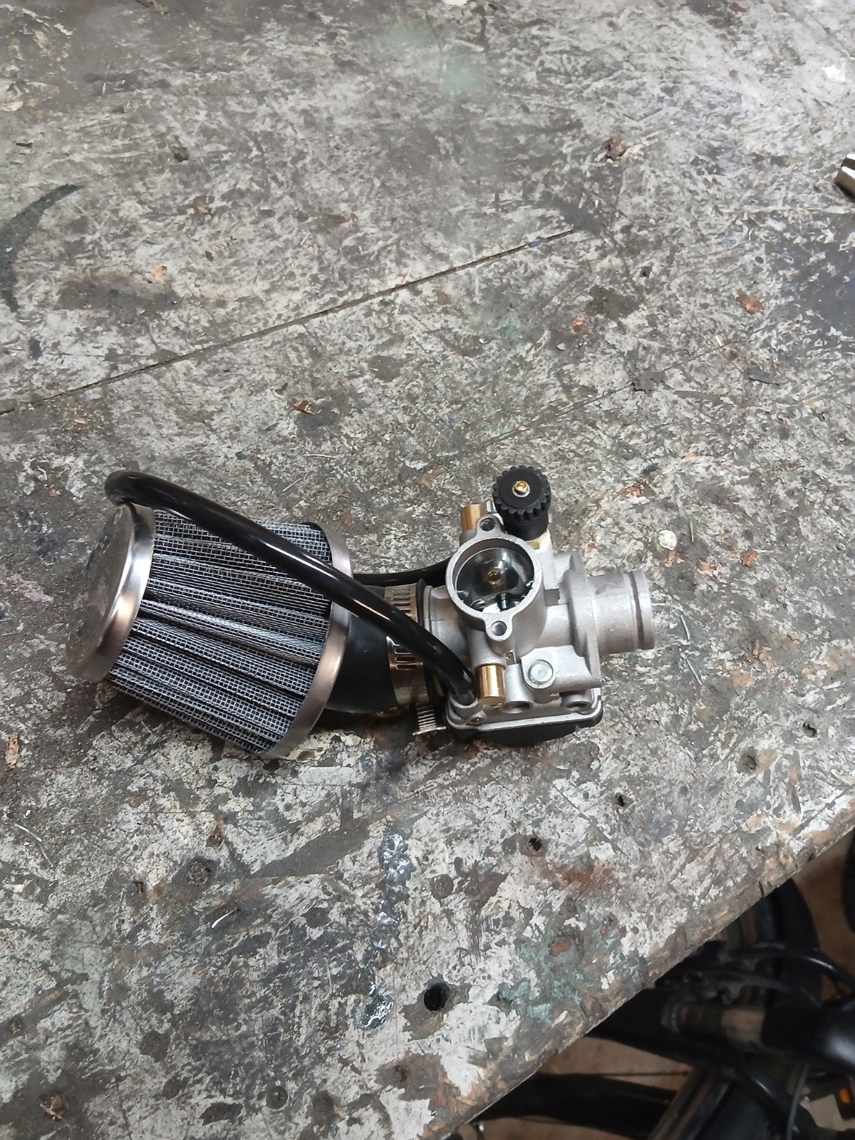 17,5 mm Carburateur voor tomos met Luchtfilter, Ophalen of Verzenden, Nieuw, Carburateur